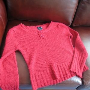 Cozy Red Sweater